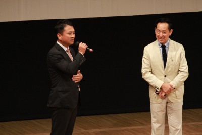 久松理事長と毛利さん